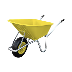 WB6416 Equipo de construcción de una sola <span class=keywords><strong>rueda</strong></span> de plástico multifuncional 150kg Capacidad de carga 85L Carro de camión Manija de acero <span class=keywords><strong>Carretilla</strong></span> - Product Image 4