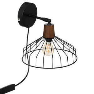 Lampada da Parete CAF NERO D 23CM - Product Image 1