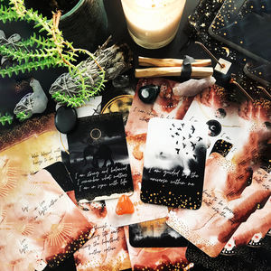 <span class=keywords><strong>Messaggi</strong></span> sensori personalizzati richieste Positive meditazione carte di cura di sé - Product Image 6