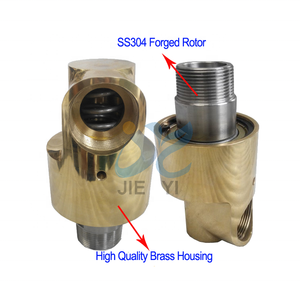 Khớp nối xoay thủy lực tốc độ cao UHM32 Mono Flow, kết nối ren NPT, vỏ đồng, dùng cho dầu thủy lực và nước - Product Image 5