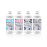 Encre DTF Hanrun Premium à dégradé de couleurs, haute saturation, certifiée écologique pour l'impression textile numérique