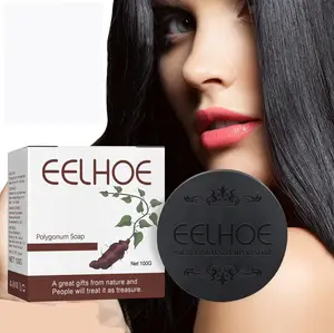 Eelhoe Polygonum Multiflorum Shampoo For Deep Cleaning Softening Nourishing Fixing Black Hair Shampoo