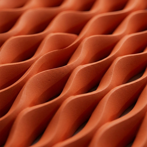 Panneaux muraux en pierre artificielle 3D en PU, style design moderne, en mousse PU ondulée, pour extérieur - Product Image 5