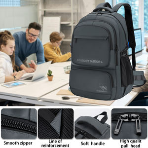 HAIBOWY Atacado Estudante Mochila Escolar Sacos De Alta Escola De Grande Capacidade Negócios Laptop Bags - Product Image 5
