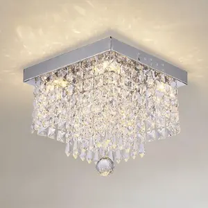 Modern K9 Chandelier LED Ceiling Light Fixture Lamp Dining Room Bathroom Bedroom