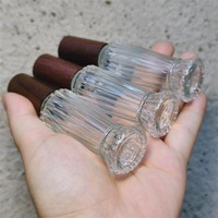 Flacons de parfum vides de 12 ml, flacons pulvérisateurs en verre, atomiseur rechargeable, flacon pulvérisateur en verre avec bouchon à vis