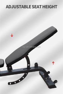 Banco de Gimnasio Multiángulo de Alta Resistencia para Entrenamiento de Pecho, Brazos y Hombros, con Posiciones Plana, Inclinada y Declinada - ¡Oferta Especial! - Product Image 4