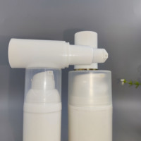 Bouteilles de lotion vides personnalisées en gros pour usine, avec pompe sans air, 15ml-120ml, emballage PP coloré pour tailles 30ml 50ml 80ml 100ml PPWR