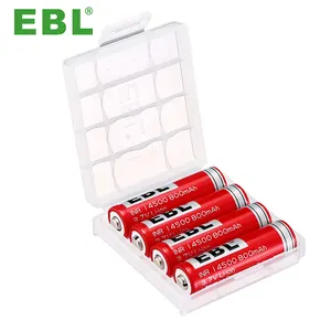 EBL Li-ion Battery 3.7 V 800mah 14500 Rechargeable Lithium Batteries