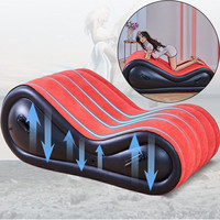 Almohada Sexual Inflable, Sofá Cama, Silla para Adultos, Sofás Sexuales Portátiles para Adultos, Almohadilla de Soporte para Posiciones BDSM, Muebles Divertidos para el Amor
