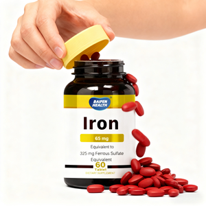 Integratore di Ferro OEM Compresse Minerali di Ferro Compresse di Ferro con Vitamina C - Product Image 5