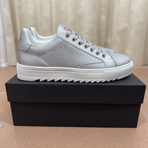 Chaussures basses à bout coquille, à semelle épaisse, à lacets, en <span class=keywords><strong>cuir</strong></span> respirant, style sport décontracté pour hommes, polyvalentes - Product Image 3