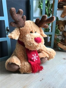 Unionpromo Personnalisé De wapiti De Noël peluche peluche <span class=keywords><strong>jouet</strong></span> cadeau De Noël - Product Image 3