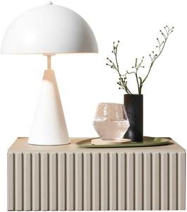 Mesa <span class=keywords><strong>de</strong></span> <span class=keywords><strong>Noche</strong></span> Flotante <span class=keywords><strong>de</strong></span> Diseño Ahorrador <span class=keywords><strong>de</strong></span> Espacio con Montaje en Pared, Acabado <span class=keywords><strong>Blanco</strong></span> Acanalado, para Dormitorio o Sala <span class=keywords><strong>de</strong></span> Estar, MOQ 300 - Product Image 6