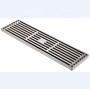 Drain de sol en acier Drains de sol carrés en acier inoxydable Drains couleur noire de la Chine Offre Spéciale modèle pour projet Apparment - Product Image 6