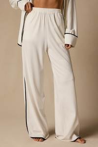 Women's Pajamas Set Bamboo Nightwear Modal Loungewear Custom <b>Pyjamas</b> Sets Cotton Sleepwear Wholesale Manufacturer - Product Image 3