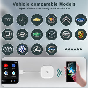 Dongle Android Auto sans fil avec WiFi 5 GHz et commande vocale pour voitures <span class=keywords><strong>Audi</strong></span>/VW - Adaptateur USB Plug & Play - Product Image 5