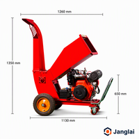 Machine à hacher les aliments pour animaux de ferme de la série RI, moteur électrique 5,5 kW, capacité de 1,5 à 3 T/H, hacheuse d'ensilage, d'herbe et de foin