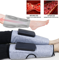 Dispositif de Compression d'air DVT Portable Rechargeable, pour la physiothérapie avec manches edc