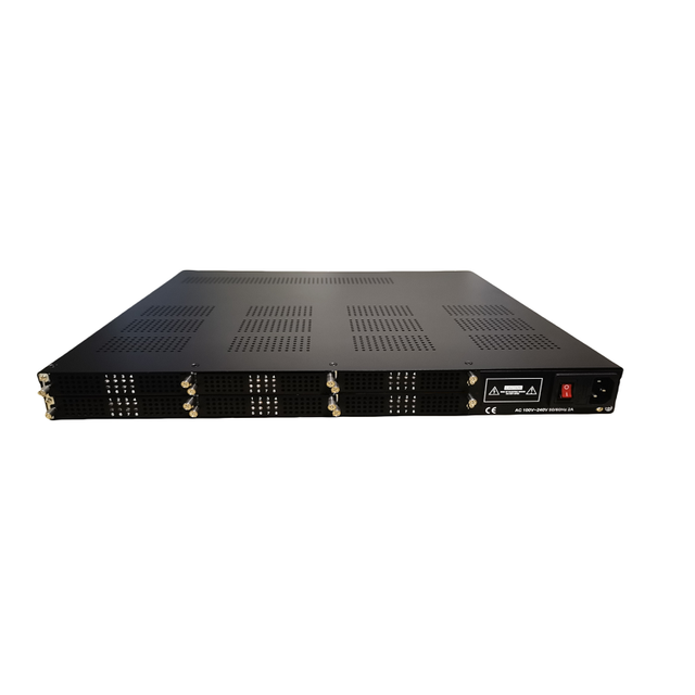 16/24 Channel IP to Analog RF Modulator with 3 /2 ASI Inputs and AAC/AC3/MPEG Audio Support for Broadcast Equipment