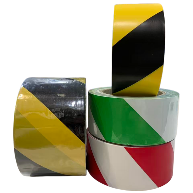 Wear-Resistant Guide PVC Floor Marking Tape High-Visibility Heavy Traffic Lane Tape for Smart Warehouse 5S Management