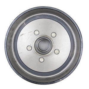 Nouveau kit de tambour d'essieu de remorque 5 trous, cercle de boulons de 4,5 po, 10 po x 2-1/4 po, 3500 lb, pièce de rechange - Product Image 4
