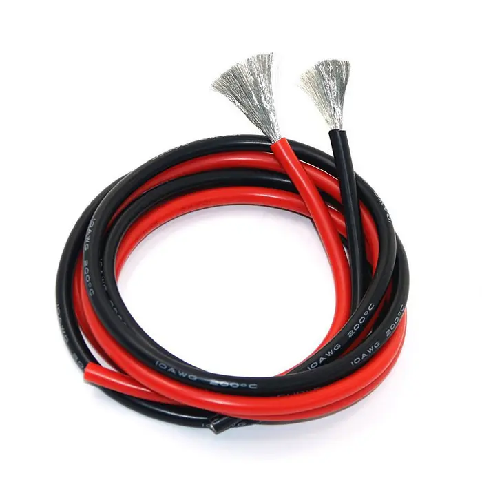 10awg Silicone Siêu Mềm Dây Nhiệt Độ Cao Và Băng Giá Chống Tin Mạ Mô Hình Điều Hướng Dây