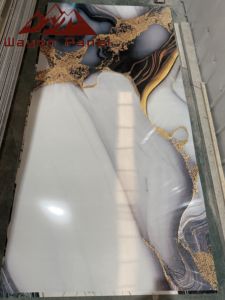 Paneles de Pared Interiores Impermeables con Diseño de Mármol de Alta Calidad de Wayon para Decoración de Sala de Estar y Gimnasio - Product Image 3