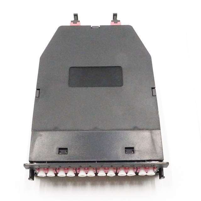 MPO/MTP to LC LGX Module Cassette 24 Fiber OM4 High Density MPO Module