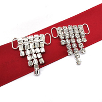 2024 petit assortiment cristal strass Bikini boucles anneaux en métal pour NPC IFBB compétition costume décoration utilisation sur ceintures sacs