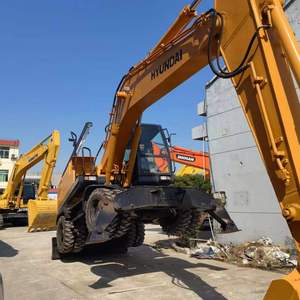 Offre Spéciale – Excavatrice sur pneus HYUNDAI 210W-7/210W-9 de 21 tonnes, d'occasion, avec moteur coréen d'origine 125 kW – En stock - Product Image 3