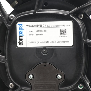 Ventilateur EC haute efficacité ebm-papst W3G300-BV25-33, ventilateur de refroidissement intelligent à économie d'énergie pour systèmes industriels HVAC de centres de données - Product Image 5