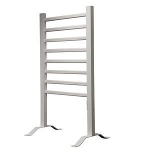 Sèche-serviettes électrique mural ou sur pied à 8 barres avec réglage de la température et minuterie 0-24 heures - Product Image 4