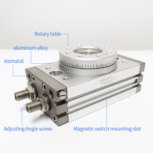 <span class=keywords><strong>Actuadores</strong></span> Rotatorios Neumáticos Tipo SMC Serie MSQB, Giro de 0/180 Grados, Actuador de Mesa Rotatoria Neumática Sólida - Product Image 2