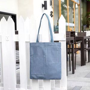 DLBZ - Bolsa de Compras de Lona Personalizada al por Mayor, Elegante, Ecológica, con Múltiples Bolsillos, Asa de Cuerda con Cremallera, Reciclable - Product Image 2