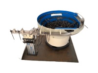 Alimentateur vibrant à cuve avec trémie, machine d'alimentation rotative à faible bruit