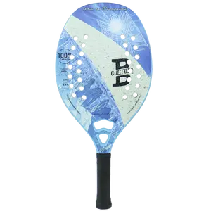 AMA SPORT Amazon Supplier Top Quality China Factory Directly Carbon Fiber Beach Tennis Racket Paddle Racket OEM