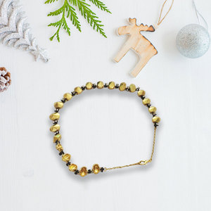 Collar Minimalista de Aleación con Cuentas, Cadena Geométrica Dorada para Clavícula, Accesorio de Joyería, Origen Yiwu - Product Image 2