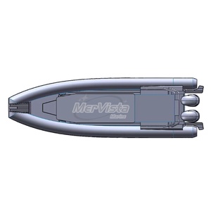 CE Mer Vista 33ft 1000 Aluminum Orca Hypalon Rigid Aluminum Hull <strong>Inflatable</strong> <strong>Boat</strong> <strong>Big</strong> Luxury High Speed Sport Yacht <strong>China</strong> Factory - Product Image 4