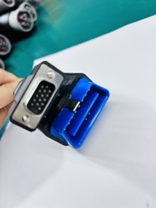 OBD2 16-poliger bis DB15-Stecker Adapter kabel RS232 Kupferleiter-Kabelbaum für Automobils canner DA-5 J1962 - Product Image 2