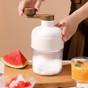 Máquina Manual <span class=keywords><strong>para</strong></span> Hacer Hielo Picado, sin Electricidad, con Manivela, de Plástico, Capacidad de 1L, Apta <span class=keywords><strong>para</strong></span> <span class=keywords><strong>Lavavajillas</strong></span>, <span class=keywords><strong>para</strong></span> el Hogar o Puestos de Comida - Product Image 4