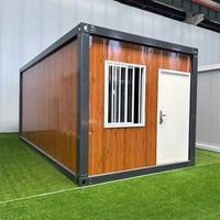 Casa Contenedor Modular Prefabricada de Lujo de 20 pies, Panel Sándwich, Diseño Transpirable, Estilo Moderno, Casa Personalizada, Hotel, Supermercado