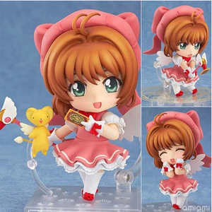 Figuras de <span class=keywords><strong>Cardcaptor</strong></span> <span class=keywords><strong>Sakura</strong></span>, Versión Q, Figura Móvil con Rostro Cambiable, Modelo de Juguete de PVC, Figura de Anime Japonés - Product Image 3