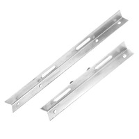 Plaque de connexion croisée à cinq trous pour profilé en angle, modèle 63*6*1500, fabriquée en Chine