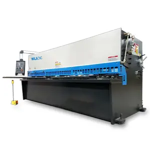 8*4000mm guillotine shearing machine industrial sheet metal aluminium stainless steel cutting machine for metal shear