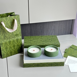 Bougie parfumée de luxe en cire de soja, faite à la main, style romantique français, non toxique, pour l'art, les fêtes, Thanksgiving et Noël - Product Image 6