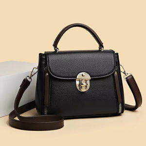 Soft Leather Texture Bag for Women New Simple and Versatile Mother Handbag Large Capacity Shoulder Crossbody Bags - Product Image 1