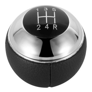 Pommeau de levier de vitesse en cuir pour Mini Cooper R55 R56 R57 R58 R59 R60 R61, Transmission manuelle à 5 ou 6 vitesses, conception ergonomique - Product Image 2