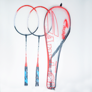 Popular Style Badminton <strong>Racket</strong> Set Steel Iron Badminton <strong>Racket</strong> for Beginner Outdoor Training Badminton Racquets with Bag - Product Image 2