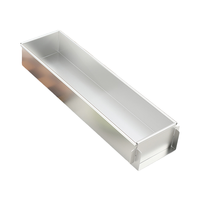 Moule à gâteau au fromage tiramisu en aluminium anodisé personnalisé avec côté mobile Moule en métal
